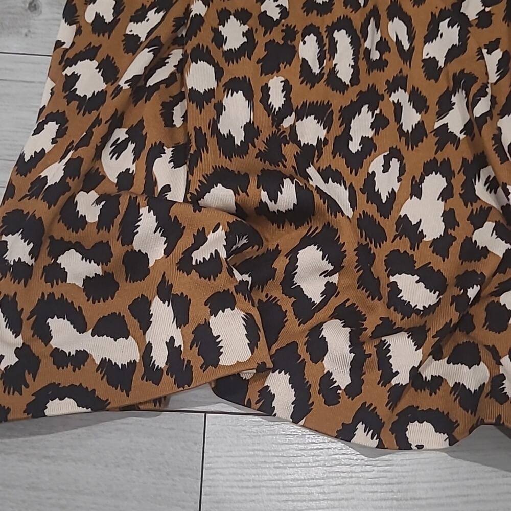 Diane Von Furstenberg Jeanne Silk Leopard Jersey Wrap Dress - Picture 10 of 16